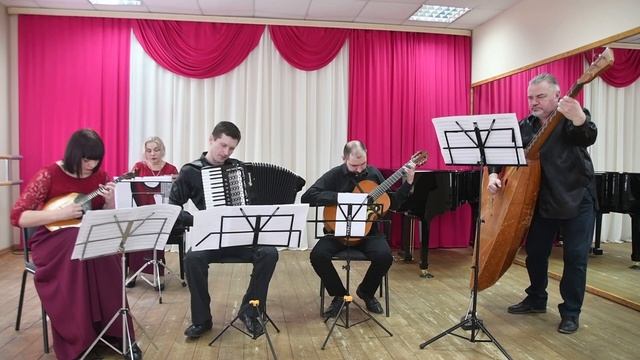Ансамбль ''Пустячок'' В.Козлов ''Пьеса в стиле фламенко'' смотреть онлайн