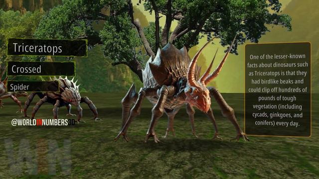 DINOSAURS and SPIDERS Hybrids | Tyrannosaurus, Spinosaurus, Mosasaurus смотреть онлайн
