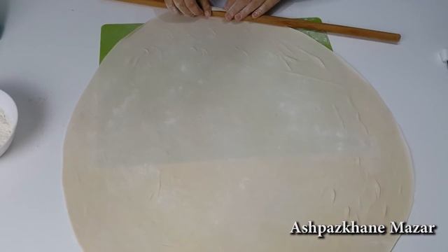 How I Roll Out Dough | طریق نازک کردن خمیر