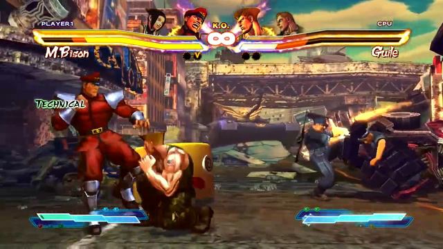 Street Fighter X Tekken | Arcade Mode - M.Bison & Juri смотреть онлайн
