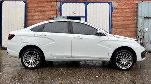 Достойные диски на новую Vesta NG седан | proma + goodride 215/45 r17