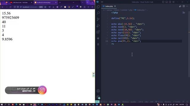 آموزش PHP 8 | ثابت ها و توابع پرکاربرد PHP смотреть онлайн
