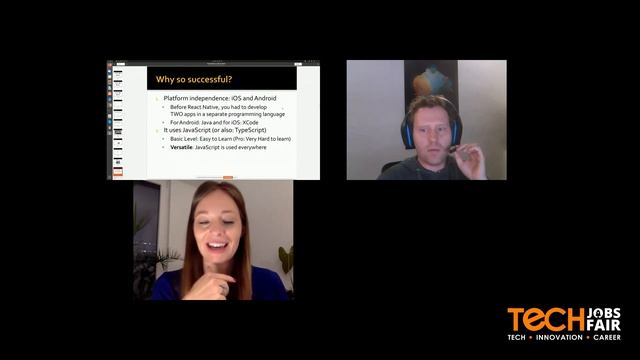 Virtual TJF #Keynote Speaker Jan Schulz Speaks About Limitation of React Native смотреть онлайн