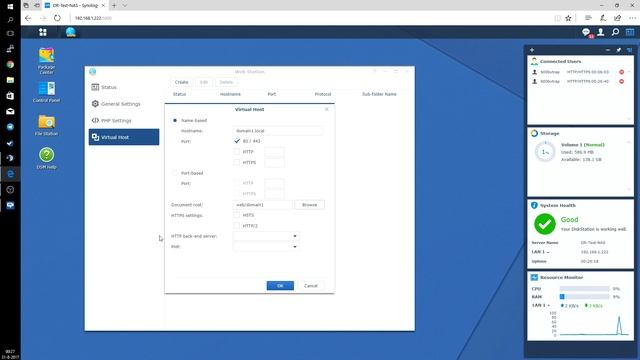 Multiple domains on Synology's DSM 6.x смотреть онлайн