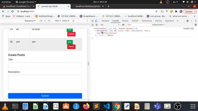 22 Laravel API + Axios - Remove Deleted Record Without Page Refresh (မြန်မာ) смотреть онлайн
