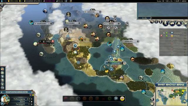 CIVILIZATION V #021 - Massive Invasion - Let`s Play Sid Meier`s Civilization V смотреть онлайн