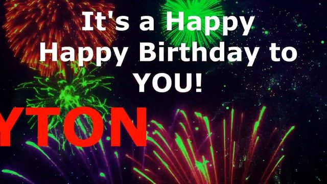 Happy Birthday Payton ! New Happy Birthday Song for You. смотреть онлайн