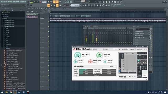 ДЕЛАЕМ ОЧЕНЬ ШИРОКИЙ ЗВУК - ОБЗОР MDOUBLETRACKER смотреть онлайн