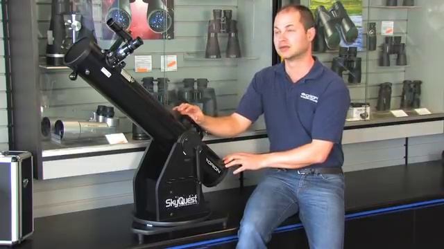 Features of the Orion SkyQuest XT4.5 Classic Dobsonian Telescope смотреть онлайн