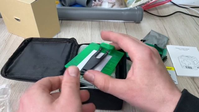 Kreuzlinienlaser, Ginour 30M selbstnivellierendes Linienlaser ±0.2 mm/m, Grün Unboxing und Anleitun смотреть онлайн