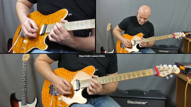 David Lee Roth - Yankee Rose - Guitar Lesson Tutorial смотреть онлайн