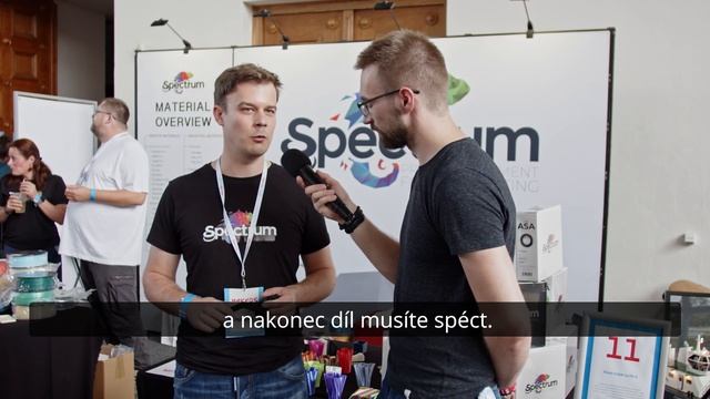 Maker Faire Prague 2021 - Spectrum filaments смотреть онлайн