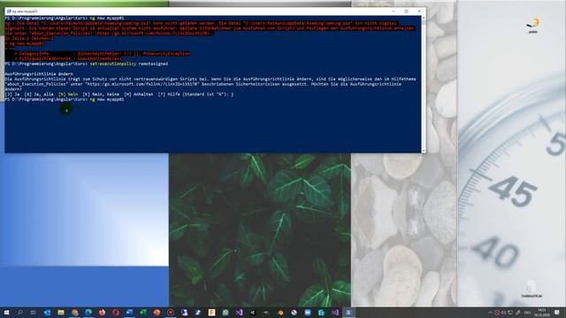 ✔ Solved run npm ng in Win10 PowerShell Unable to load the npm-ng.ps file is not digitally signed смотреть онлайн