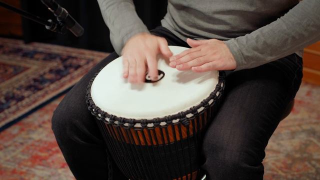 Meinl Percussion 12" Original African Style Rope Tuned Wood Djembe, + Bag, Earth Rhythm (ADJ3-L+Bag смотреть онлайн
