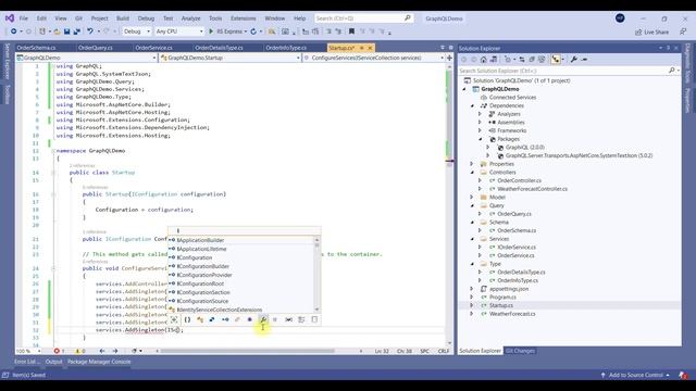 Tutorial #7 | GraphQL Schema and Startup смотреть онлайн