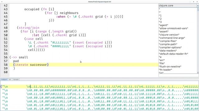 Advent of Code 2020 Day 11 Seating System in Clojure (Java interop reflection performance type hint смотреть онлайн