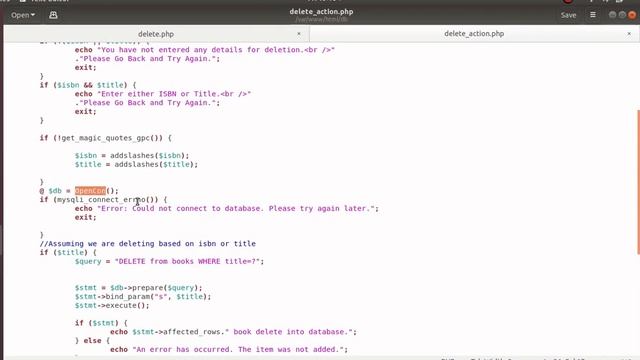 Delete record from Table: Database with PHP Part 4 | Delete book in Books Database | by Jag Mohan смотреть онлайн