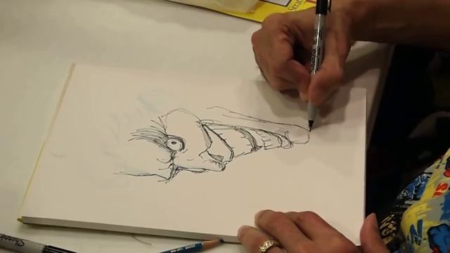 Joker quick sketch by George Perez смотреть онлайн