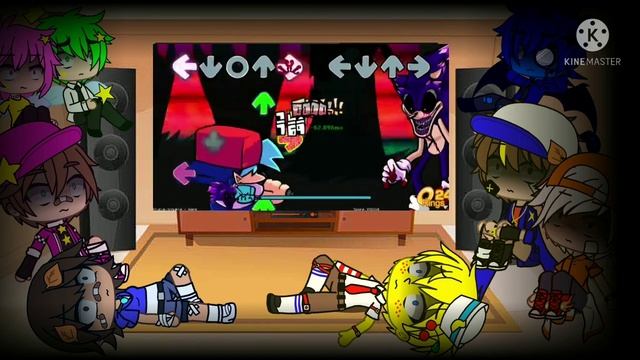 KM1: Cartoons React To FNF Vs Sonic EXE 2.0 Triple Trouble Final Part 3 смотреть онлайн