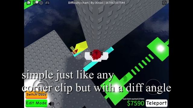 How to long corner clip on roblox (obby creator) смотреть онлайн
