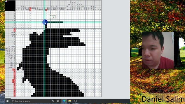 Main nonogram 49x49 malam-malam смотреть онлайн