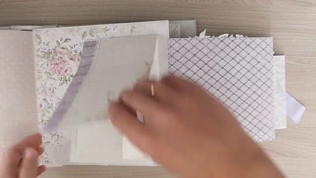 Скрапбукинг. Обзор свадебного фотоальбома. смотреть онлайн