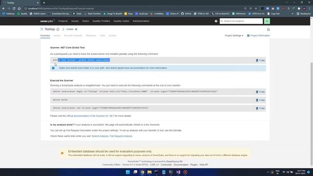 Step By Step | Simply Install SonarQube Locally And Test | Code Quality Analysis | .NET Core смотреть онлайн