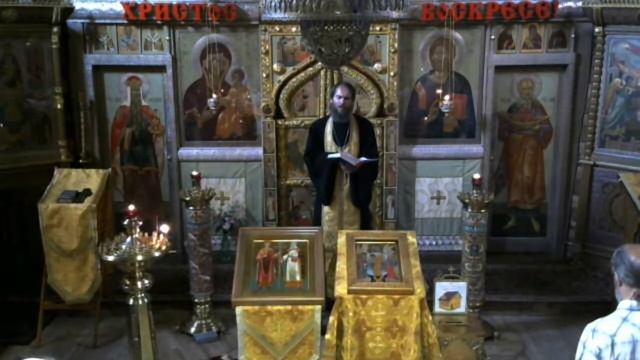 Проповедь на Всенощном бдении в канун Недели 6-й по Пятидесятнице. 23.07.2022г. смотреть онлайн