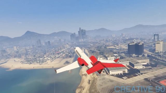 GTA 5 - КРУШЕНИЯ САМОЛЕТОВ И СМЕШНЫЕ МОМЕНТЫ! смотреть онлайн