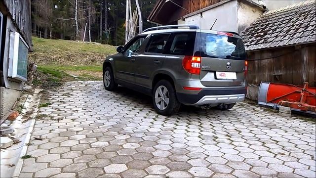 Skoda Yeti, MY2014 - Hill Hold activation - vključitev pomoči pri speljevanju v klancu (Hill Hold) смотреть онлайн