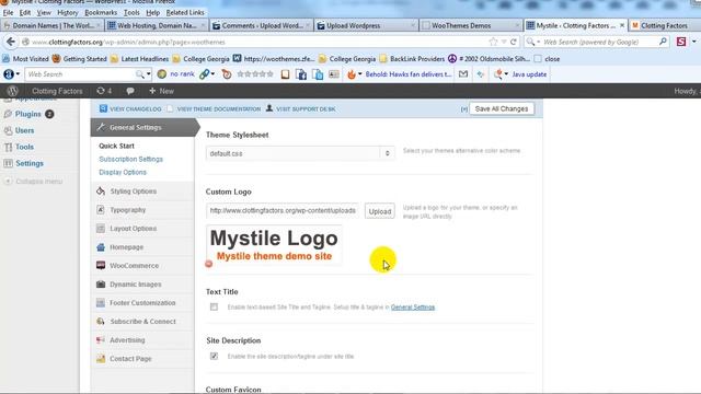 Mystile Theme Tutorial - Uploading a Custom Logo and Featured Banner Image to the Mystile theme смотреть онлайн