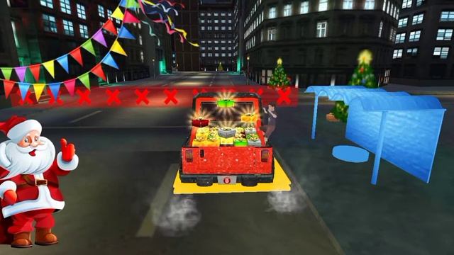 #1 Santa Claus Car Driving 3D New Christmas Game[android / ios Gameplays]#cargames смотреть онлайн