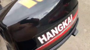4 тактныйлодочный мотор HANGKAI 6.5 л.с обзор