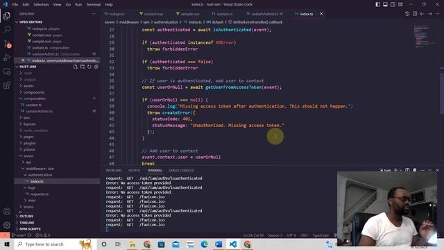Nuxt 3 Server Middleware Authentication: How I handle Authentication in Nuxt 3 Server Middleware смотреть онлайн