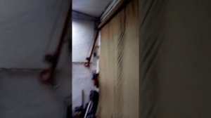 Брезентовая штора/завеса на гаражные ворота