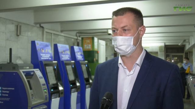 На станции метро "Московская" появились аппараты для продажи жетонов и пополнения транспортных карт смотреть онлайн