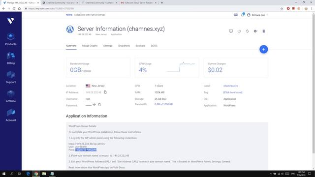 How to Setup WordPress Site On Vultr VPS Using One Click Installation 2019 смотреть онлайн