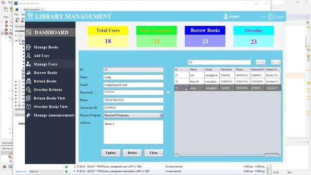 Library Management System in Java | NetBeans | MySQL Database смотреть онлайн
