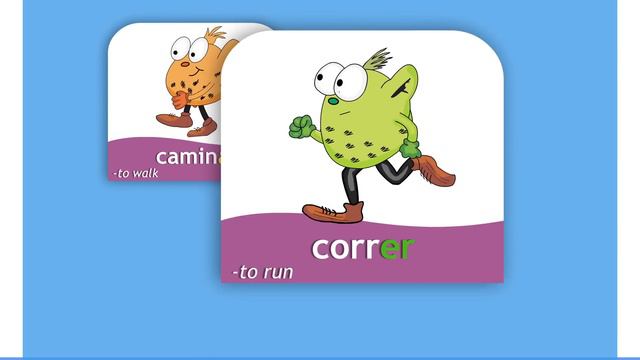 Los Verbos: Verbs in Spanish Song by Risas y Sonrisas SpanishforKids.com смотреть онлайн