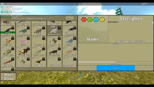 Dinosaur simulator Roblox 3# [Survival of the fittest] смотреть онлайн