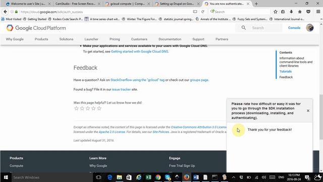 Running Drupal 8 on google cloud platform- part 5: Configuring gcloud смотреть онлайн