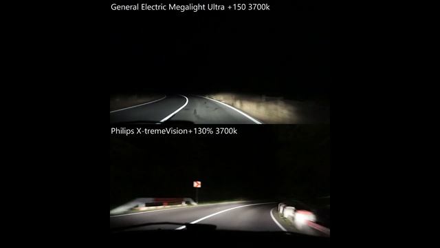 GE Megalight Ultra +150 vs Philips X-tremeVision+130% смотреть онлайн