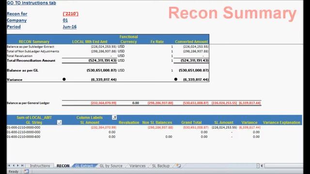 Rapid Rec - Automated Oracle E-Business Reconciliation software in Excel смотреть онлайн
