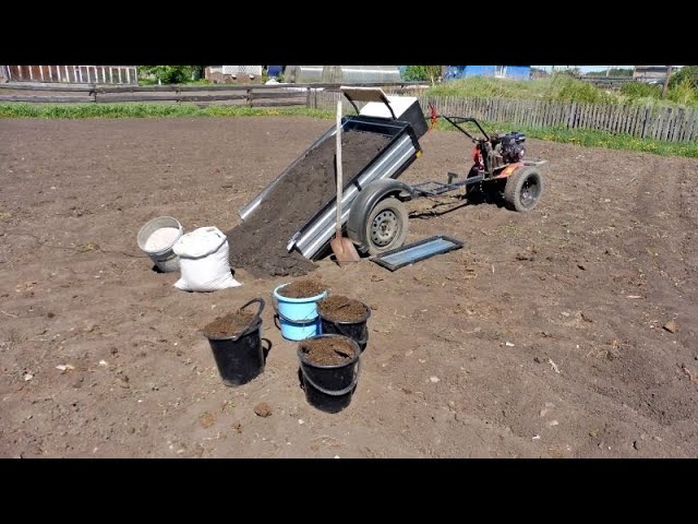 Подготовка земли , для высадки рассады Курительного табака в открытый грунт смотреть онлайн