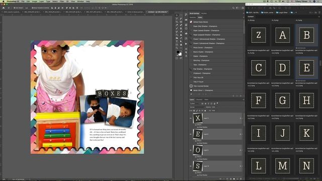 Digital Scrapbooking Tips & Tricks for Updating an Old Layout смотреть онлайн