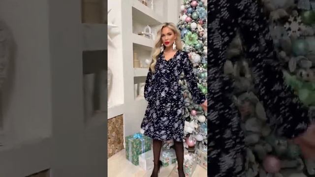 Платье Феерита горох черника Elza смотреть онлайн