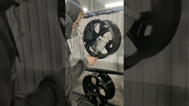 Диски Jeep порошковая покраска покрытие полимером реставрация восстановление ремонт +380503203266 смотреть онлайн