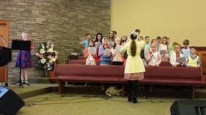 Чудо из чудес, чудо из чудес! Наш Иисус воскрес - Children's Choir - Easter 2017