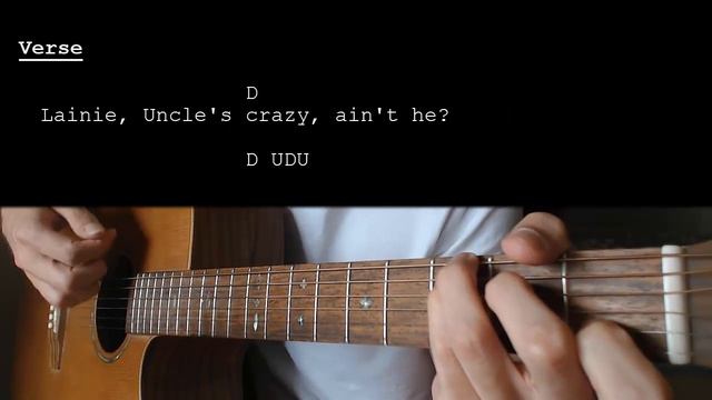 Eminem - Mockingbird EASY Guitar Tutorial With Chords / Lyrics смотреть онлайн