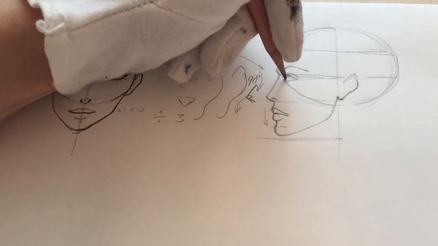 FACE DRAWING AT DIFFERENT ANGLES | Fashion Drawing смотреть онлайн